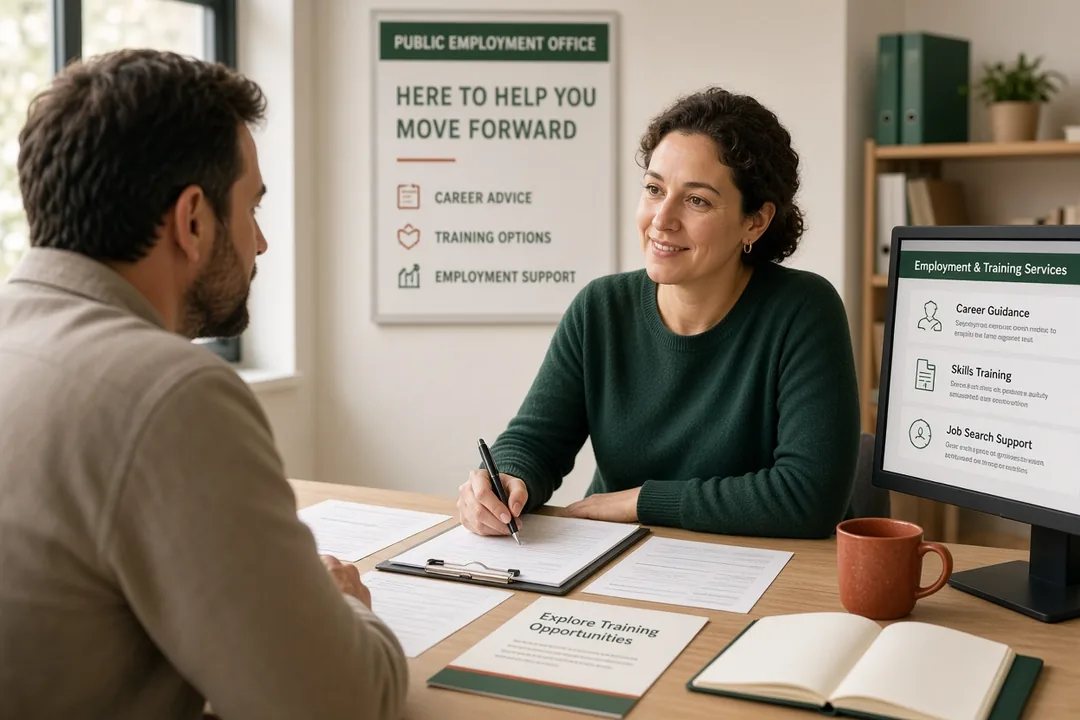 Formateur en entretien professionnel dans un espace dédié au conseil en évolution professionnelle